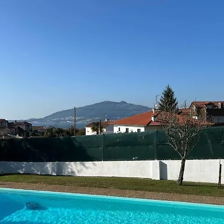 Casa Do Vale - Moradia 3 Quartos - Rio Minho-seixas-caminha - Casa De Ferias Completa Com Piscina Semesterbostad Caminha