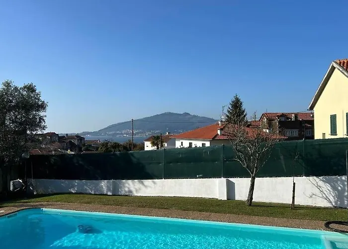 Casa Do Vale - Moradia-rio Minho-seixas-caminha - Casa De Ferias Completa Com Piscina Holiday home Caminha