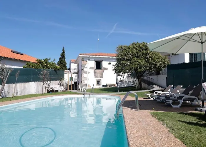 Casa Do Vale - Moradia-rio Minho-seixas-caminha - Casa De Ferias Completa Com Piscina